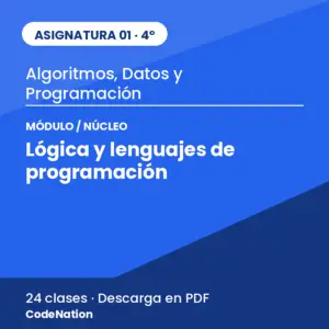 01 · Núcleo 3 — Lógica y Lenguajes de Programación