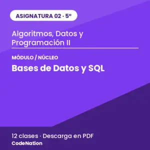 02 · Núcleo 5 — Bases de Datos y SQL