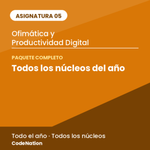 05 · Paquete completo — Ofimática y Productividad Digital